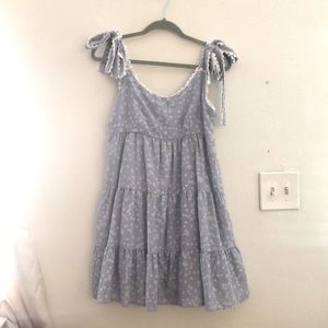 Daisy Patterned Storia Babydoll Dress